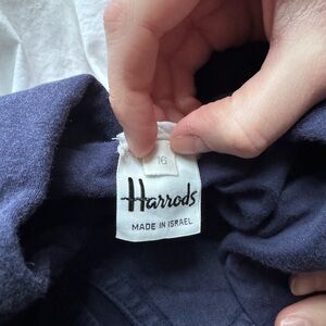 Harrods Vintage Navy Romper